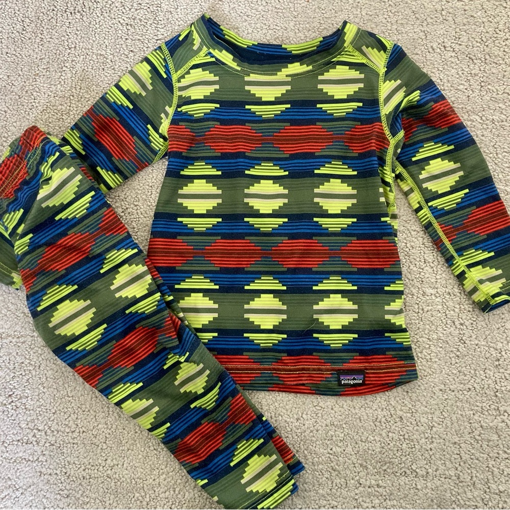Patagonia Capilene Base Layer Set (size 12-18 months)